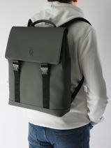 Sac  Dos Business Impulsion 1 Compartiment + Pc 15" Etrier Vert impulsion EIMP8221-vue-porte